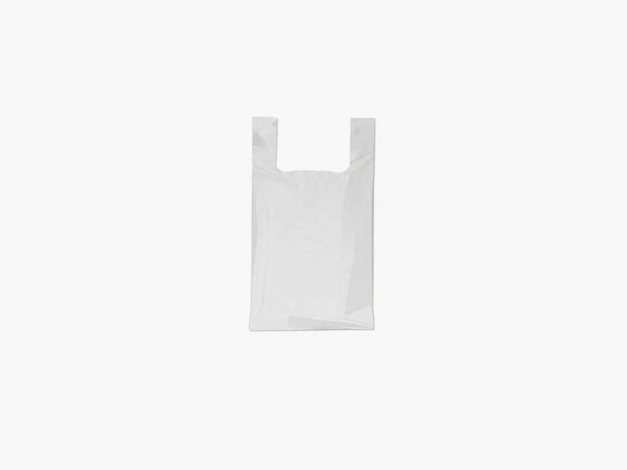 Bolsa plástico camiseta 40x50cm