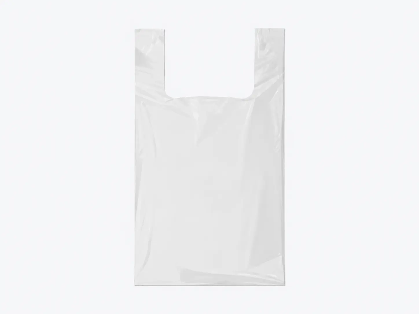 Bolsa plástico camiseta 50x60cm
