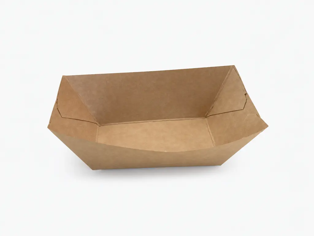 Fast food cartón boat 85x50x35mm