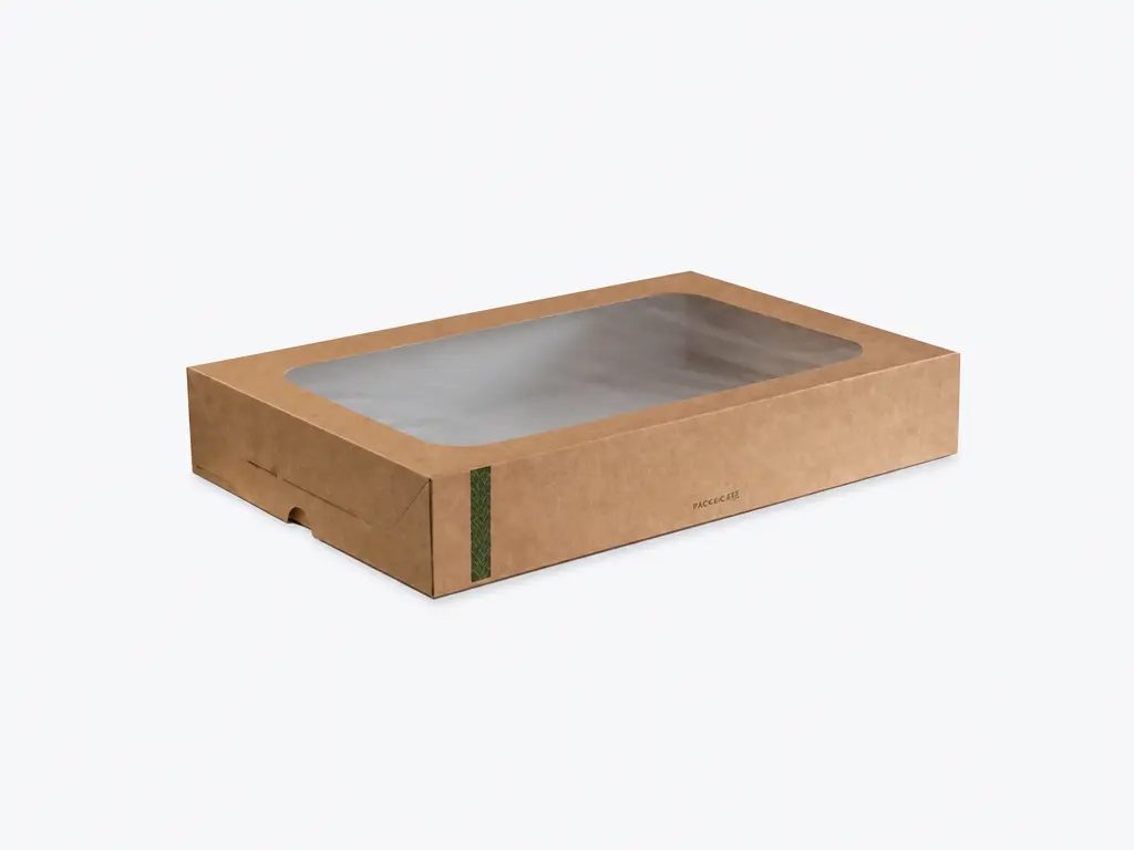 Caja catering con ventana 502x331x82mm