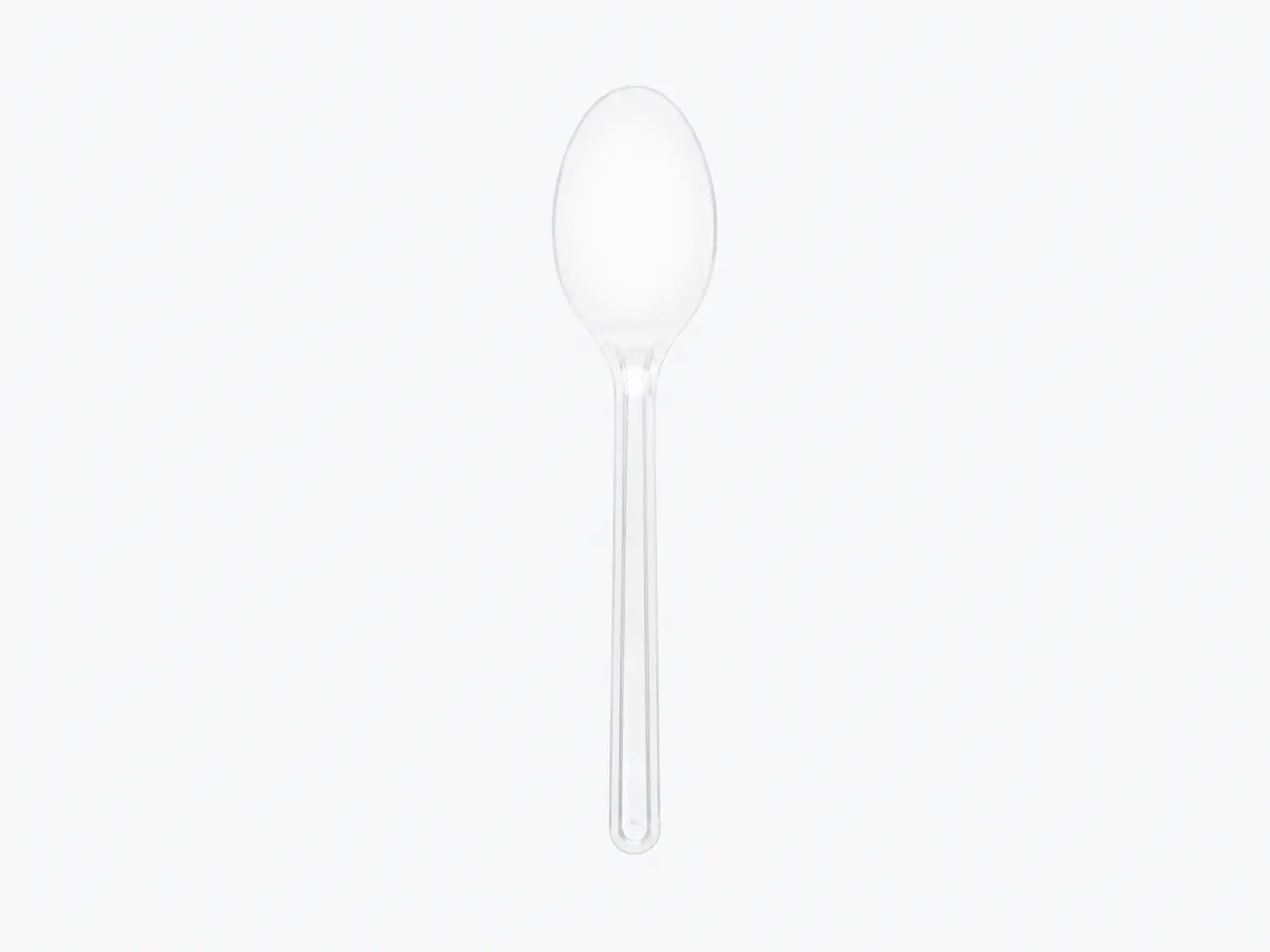 Cuchara transparente 165mm