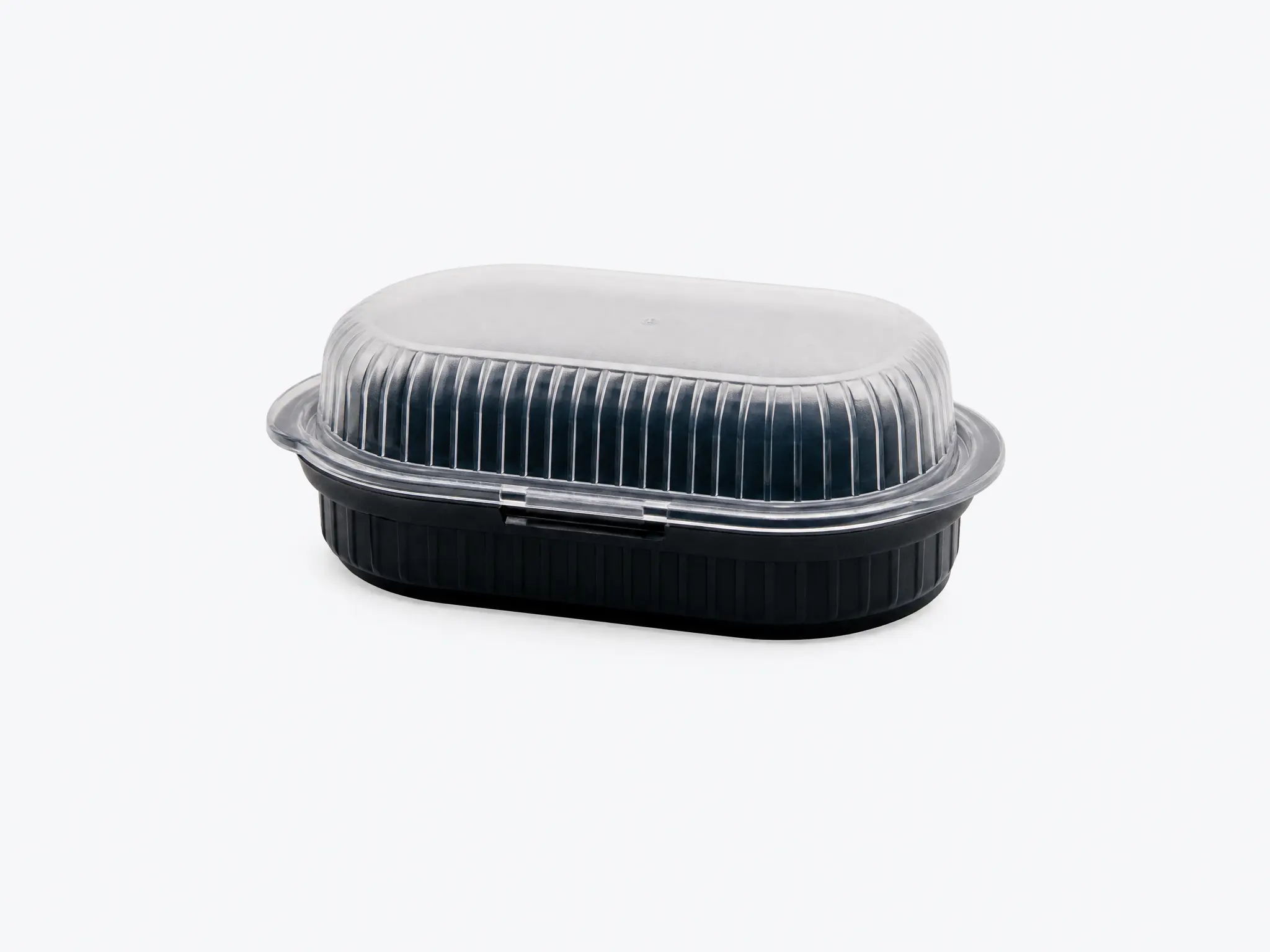 Tapa alta PP negro 1000ml