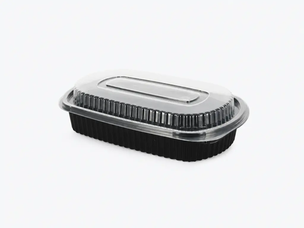 Tapa relieve PP negro 1000ml