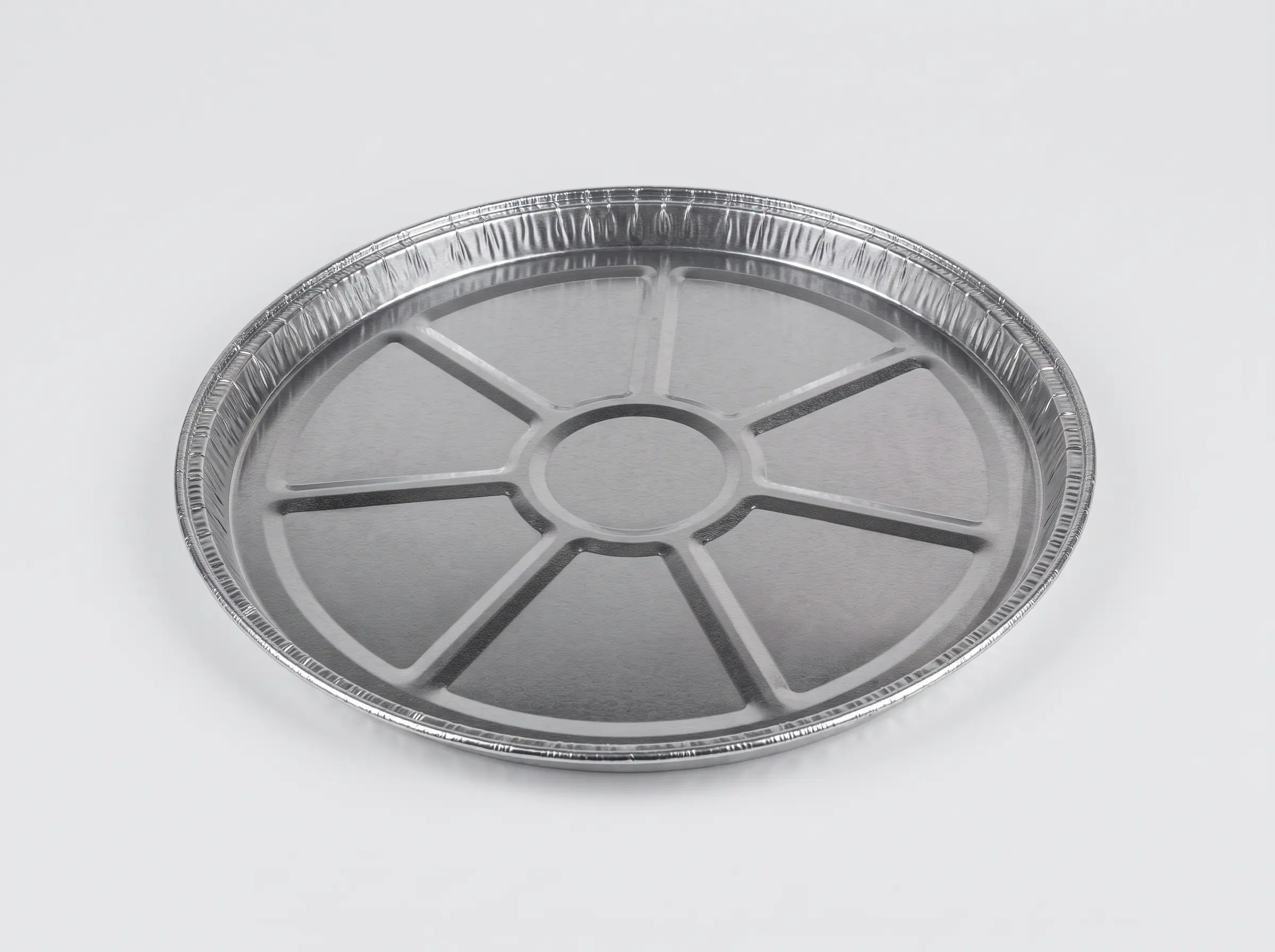 Plato aluminio redondo 28cm