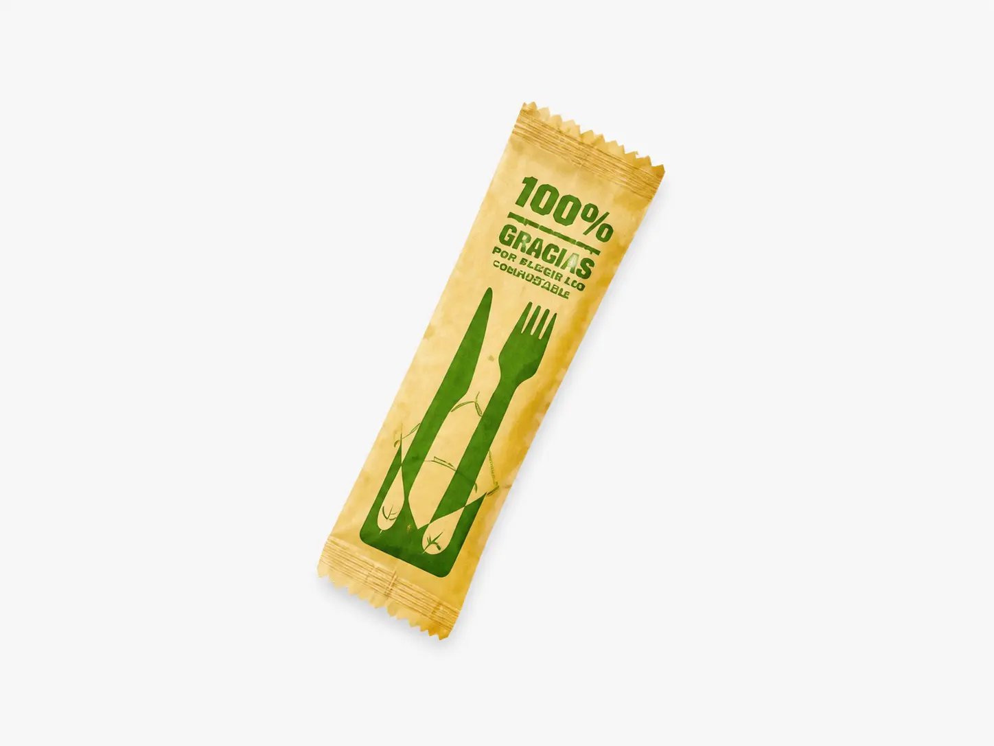 Pack cubiertos madera 3 pcs 165mm