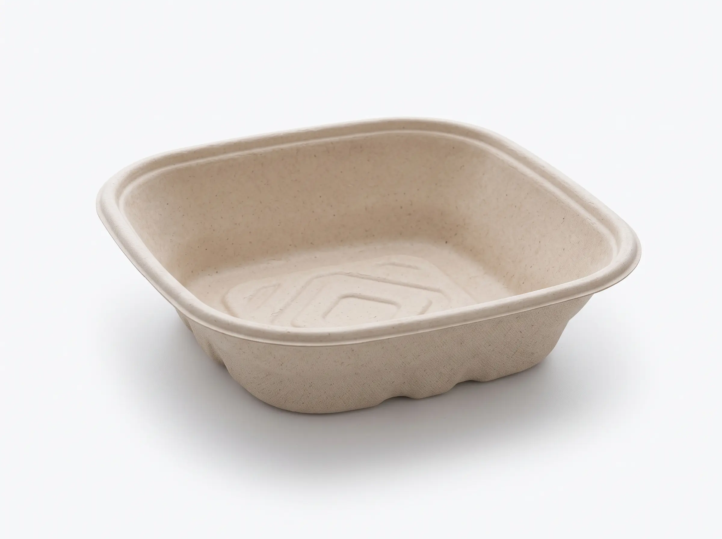 Bowl catering 2250ml 27x27cm de pulpa moldeada