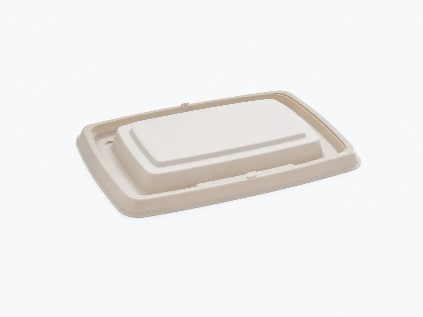 Pulp tapa bandeja rectangular 16x23cm