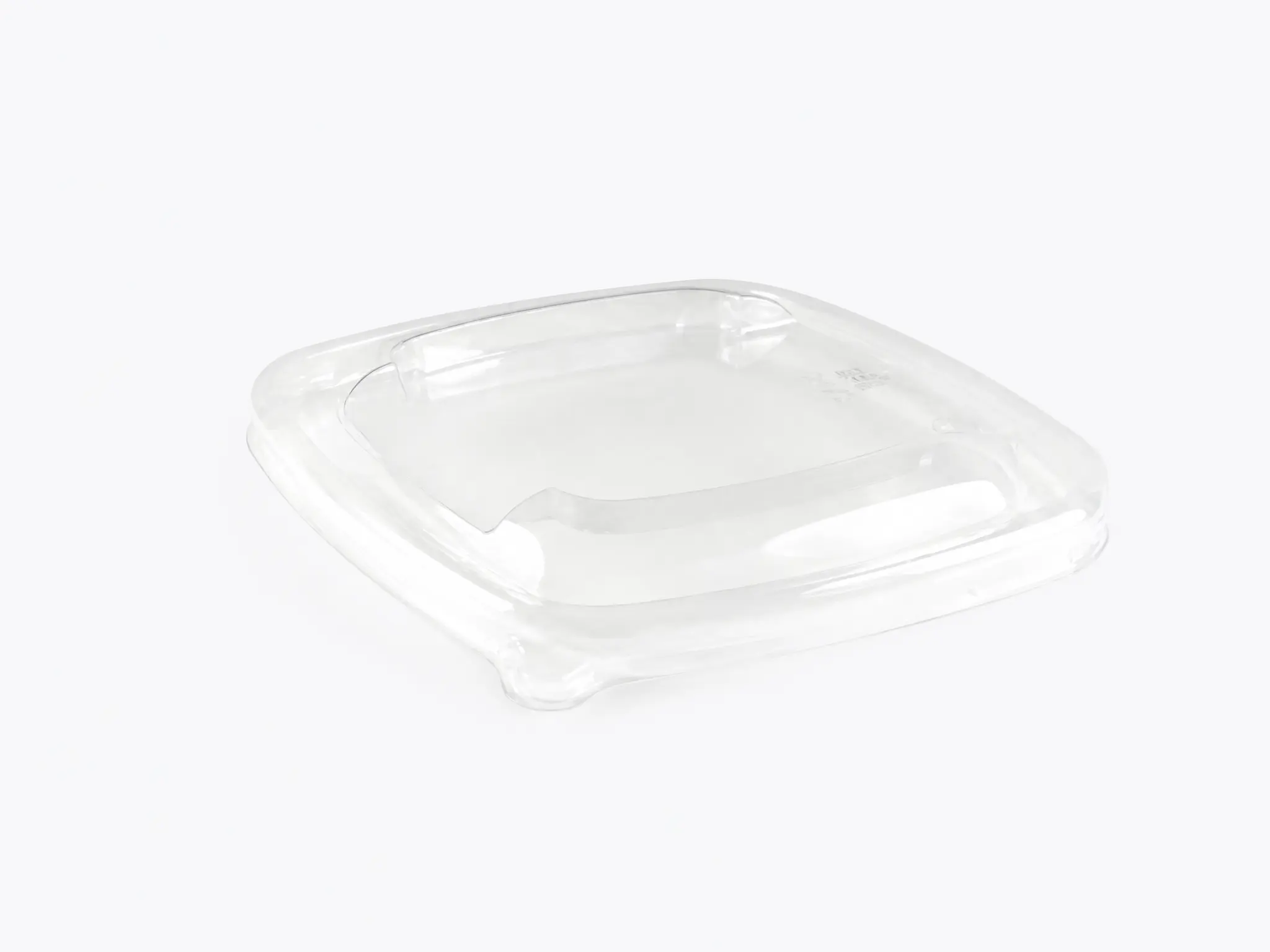 rPET tapa bowl cuadrado 13x13cm