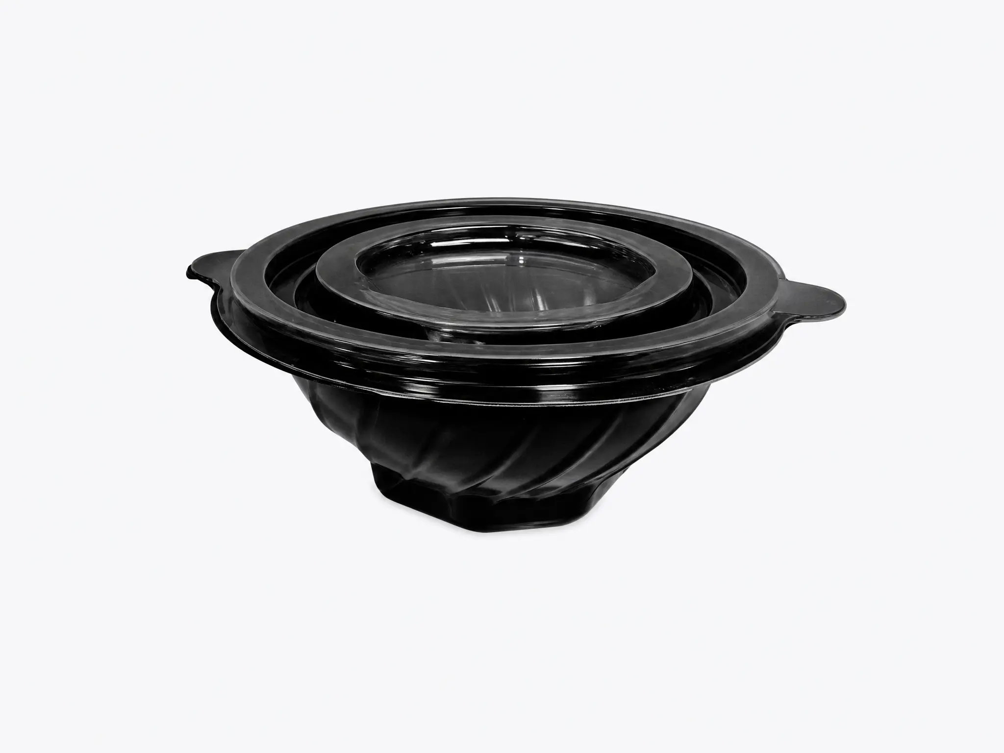 Tapa PP negro ovalado 500ml