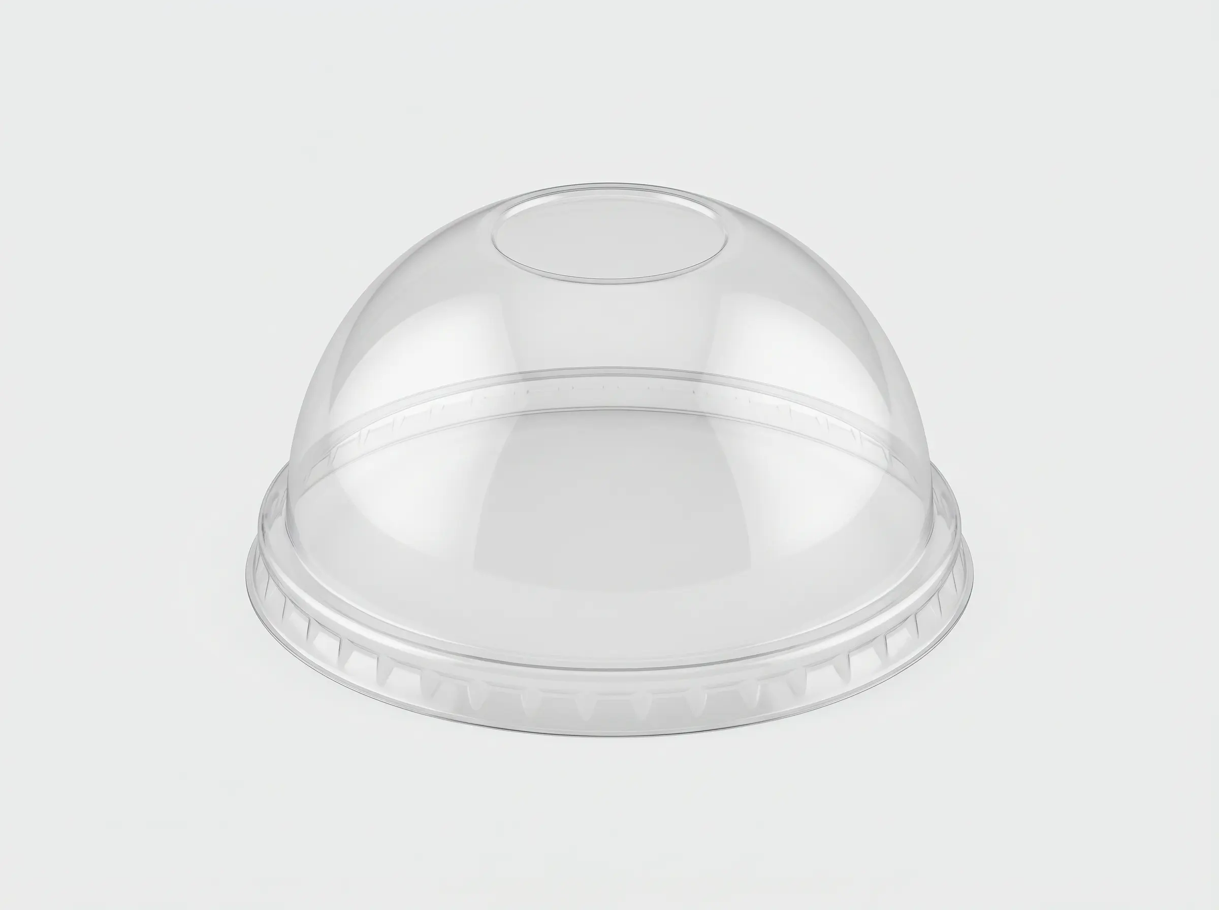 Tapa cúpula cerrada vaso PET