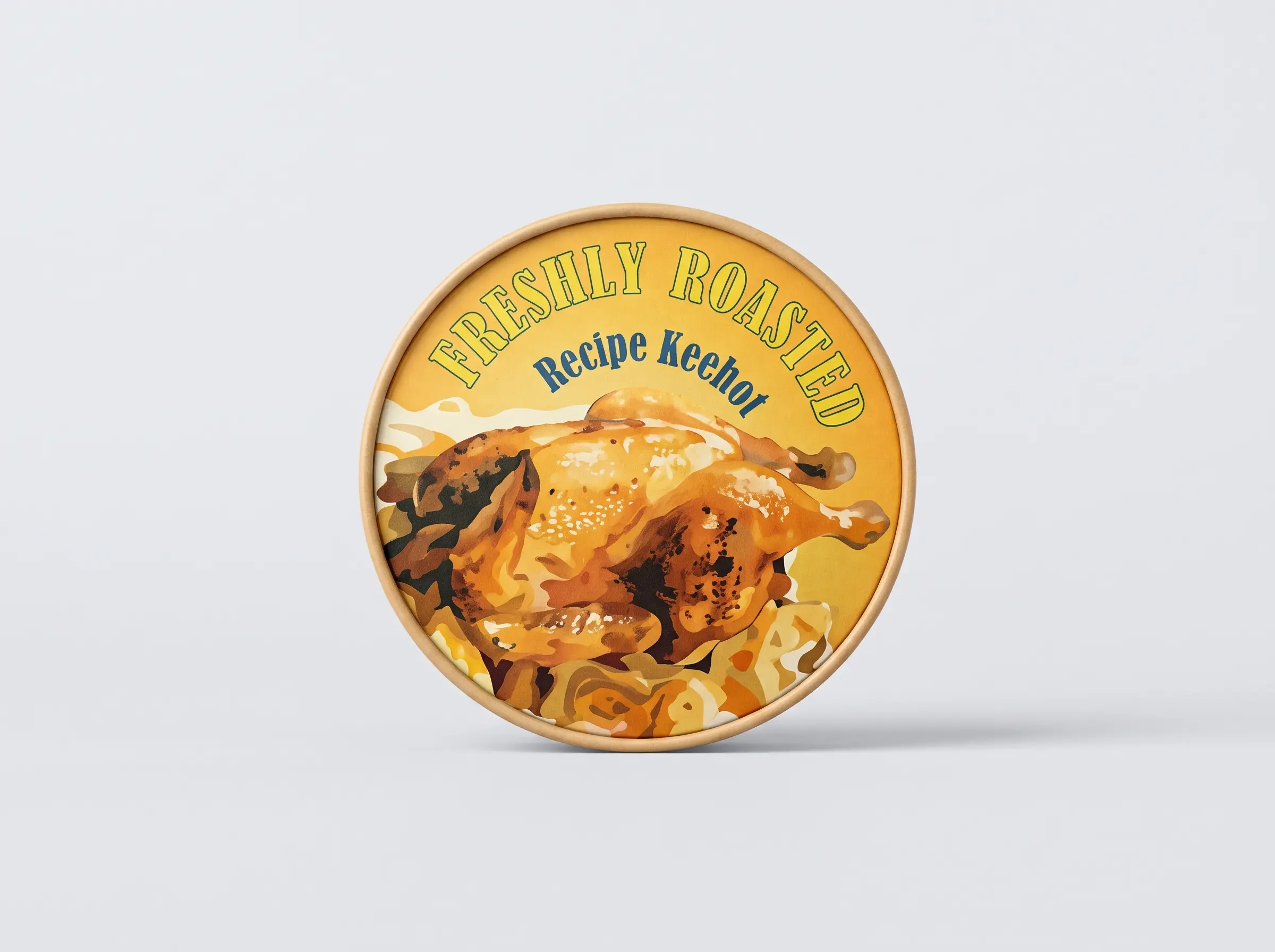 Tapa envase aluminio redondo 980ml