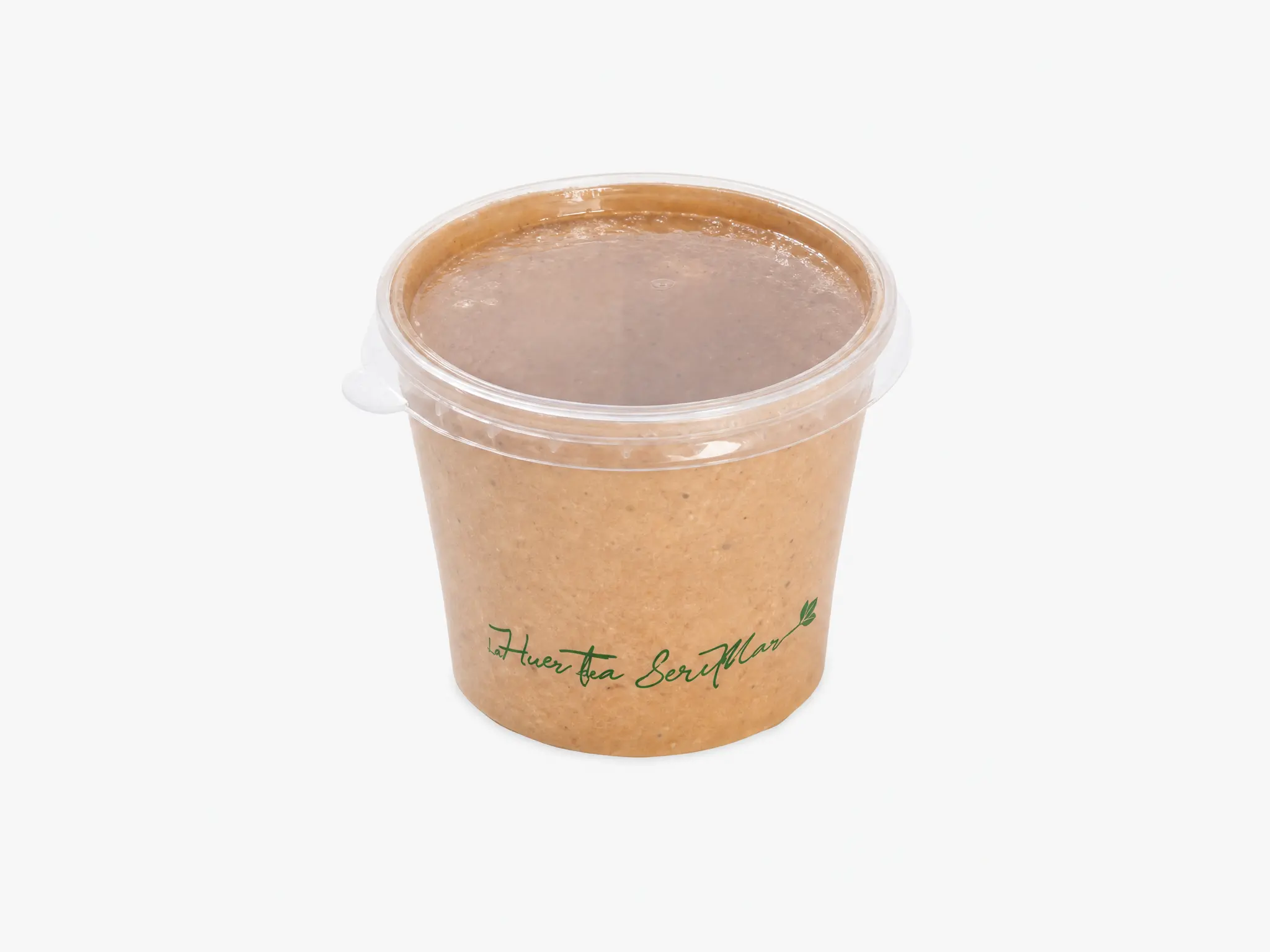 Tarrina cartón kraft 120ml