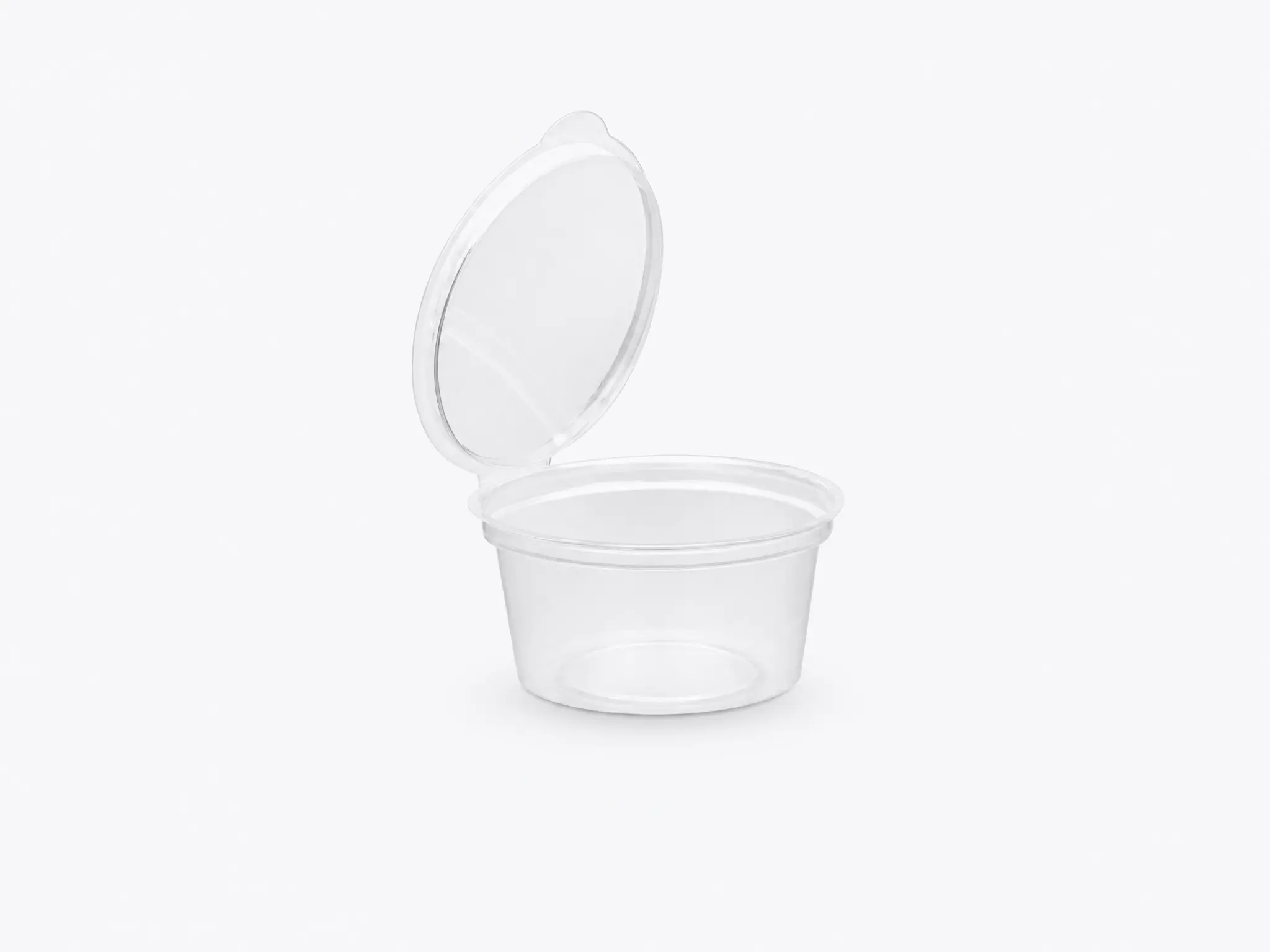 Salsero plástico blanco 60ml