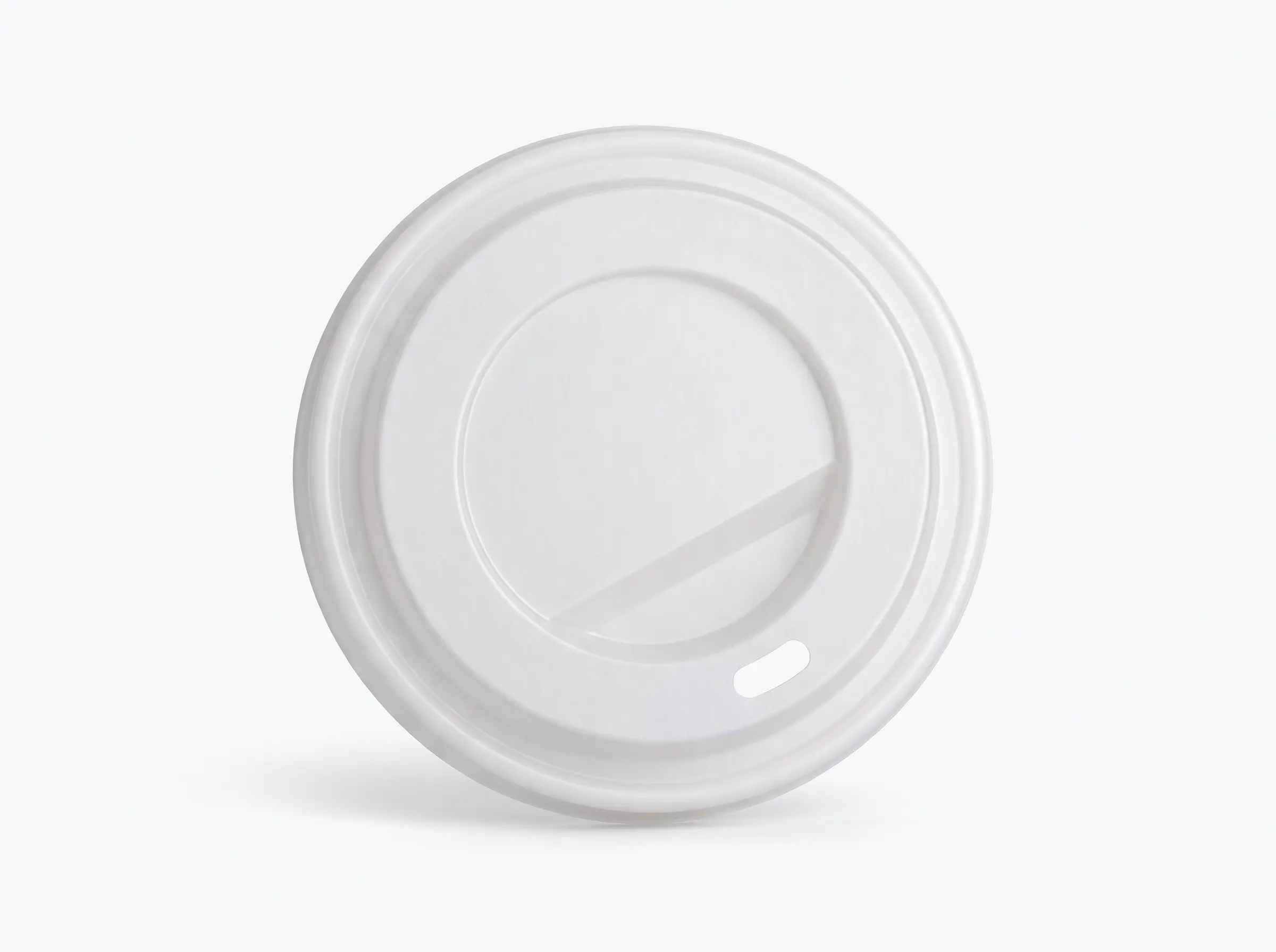 Tapa travel blanca 8cm