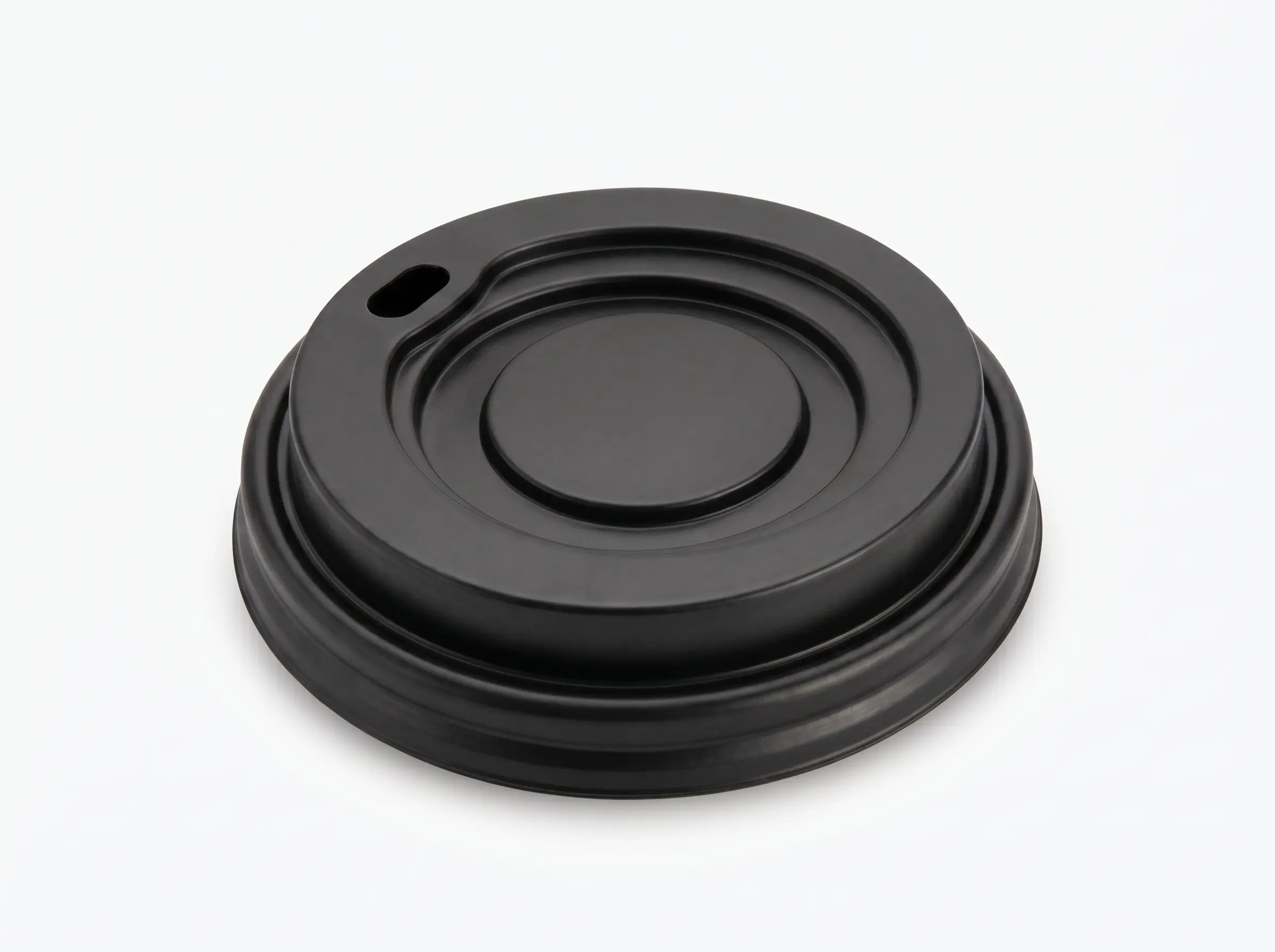 Tapa travel negra 9cm