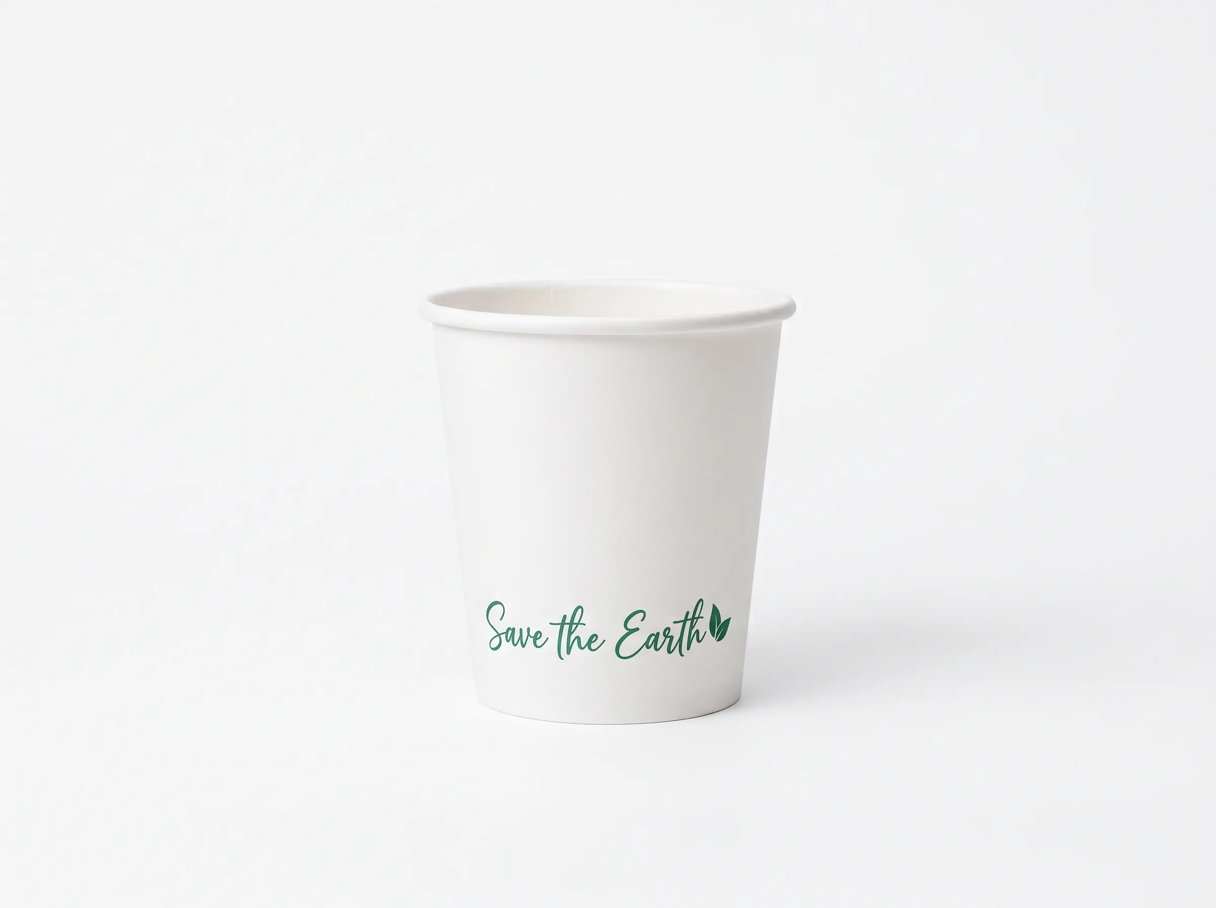 Vaso cartón blanco 110ml