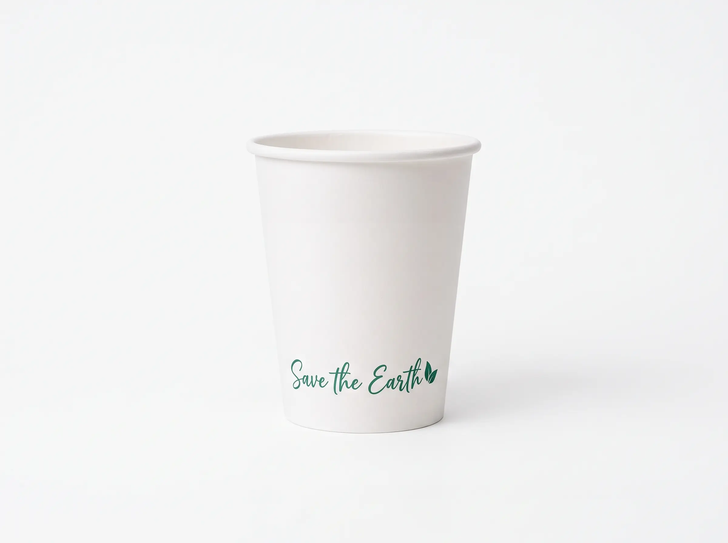 Vaso cartón blanco 200ml
