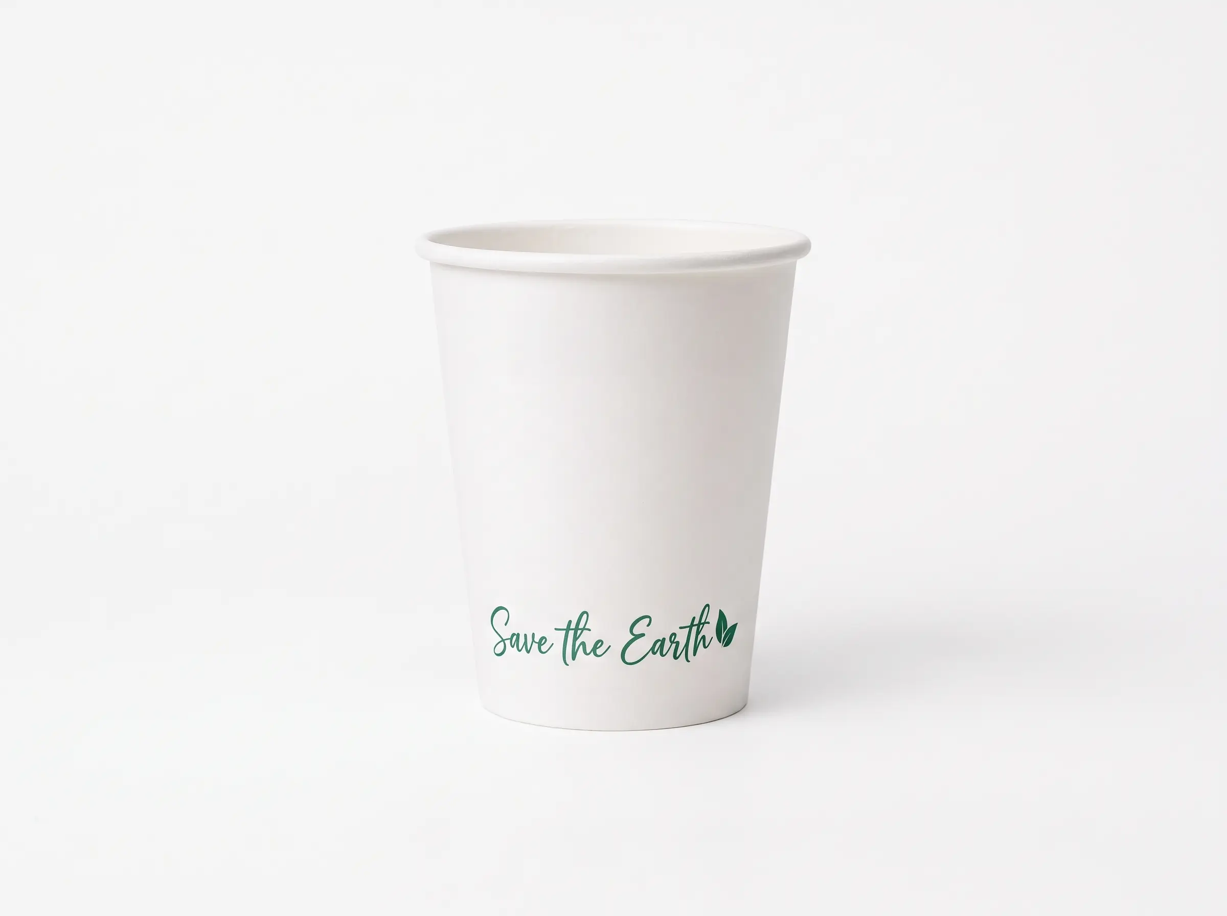 Vaso cartón blanco 230ml