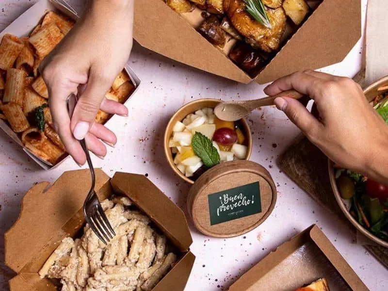 envases desechables hosteleria delivery